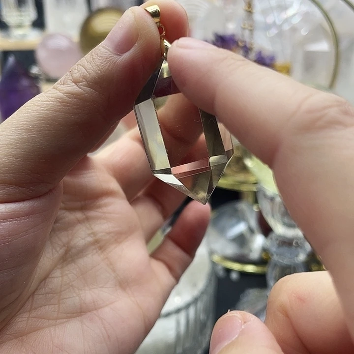 银S925镶嵌紫晶大型摆件（非配饰）