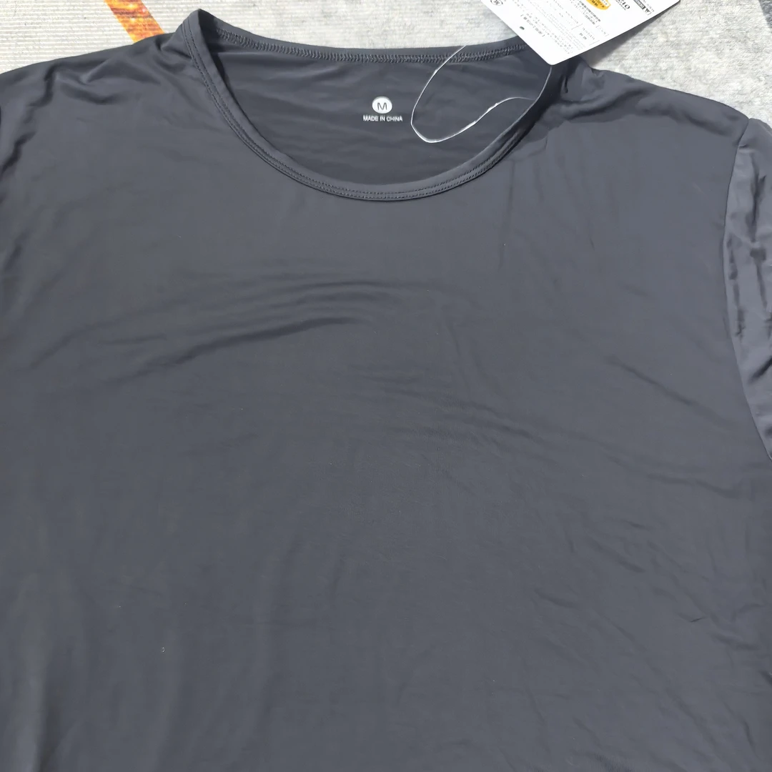 男士凉感短袖冰皮体恤弹力大码玩偶创意礼品