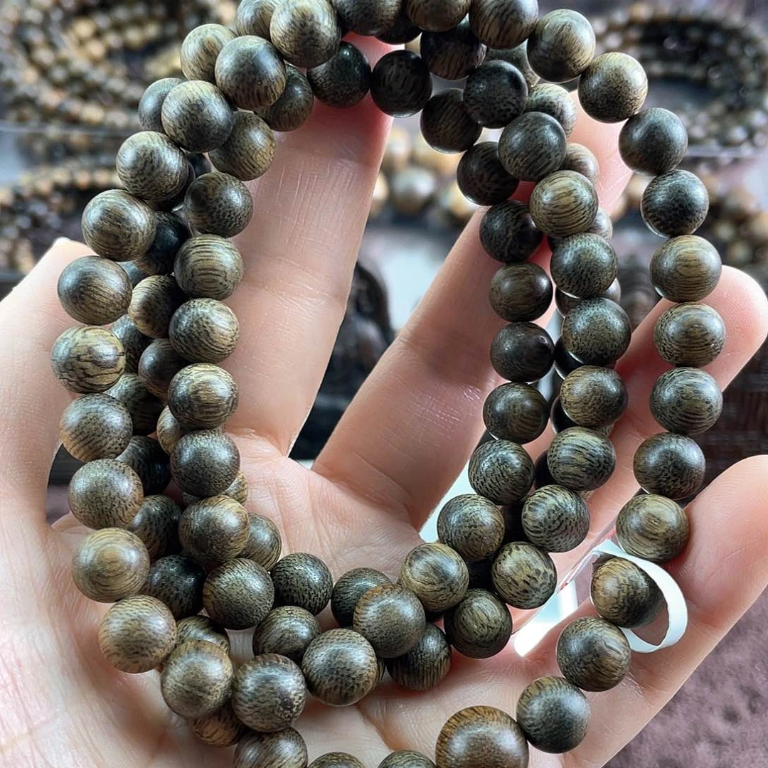 沉香手串越南芽庄白棋