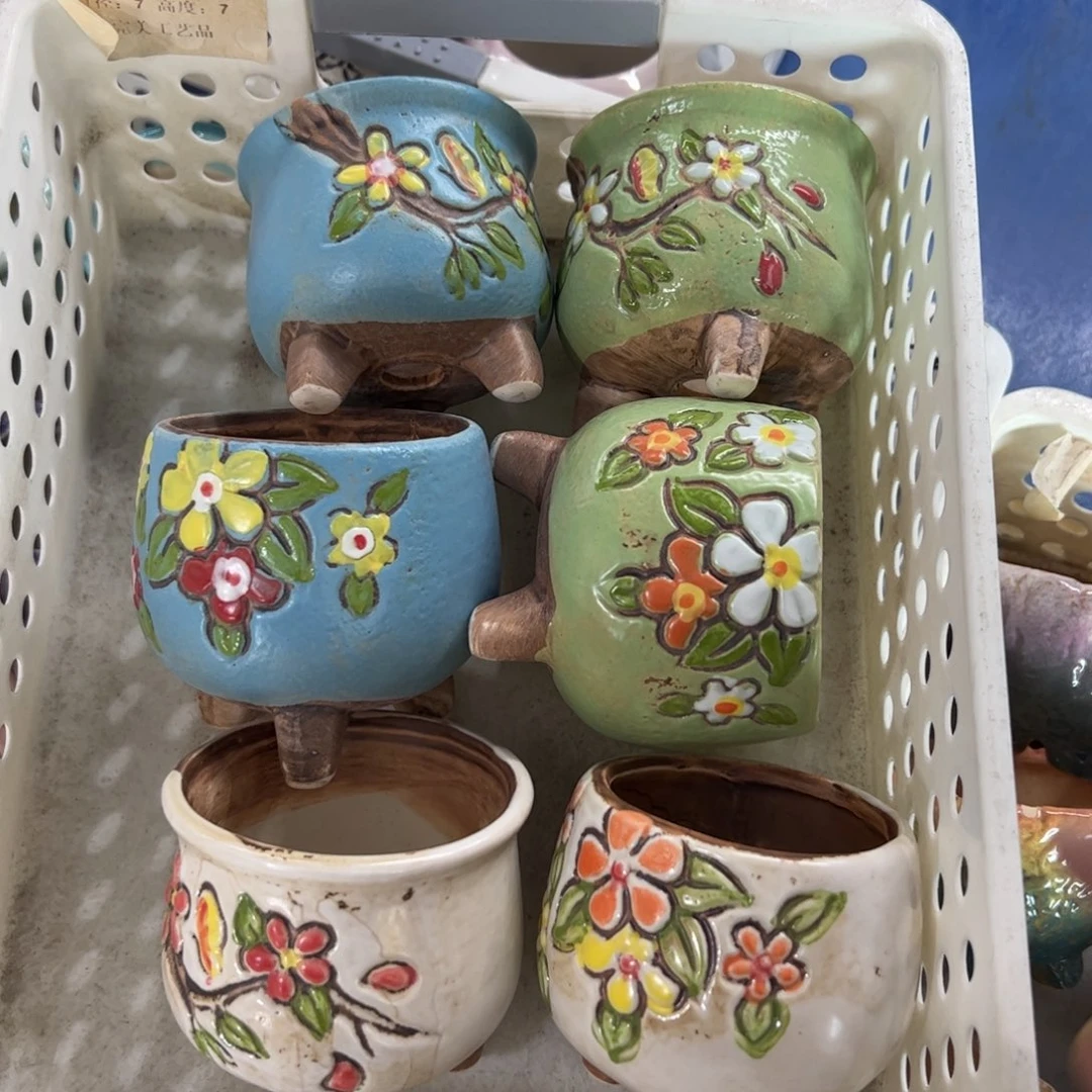 陶瓷多肉小花盆@@27