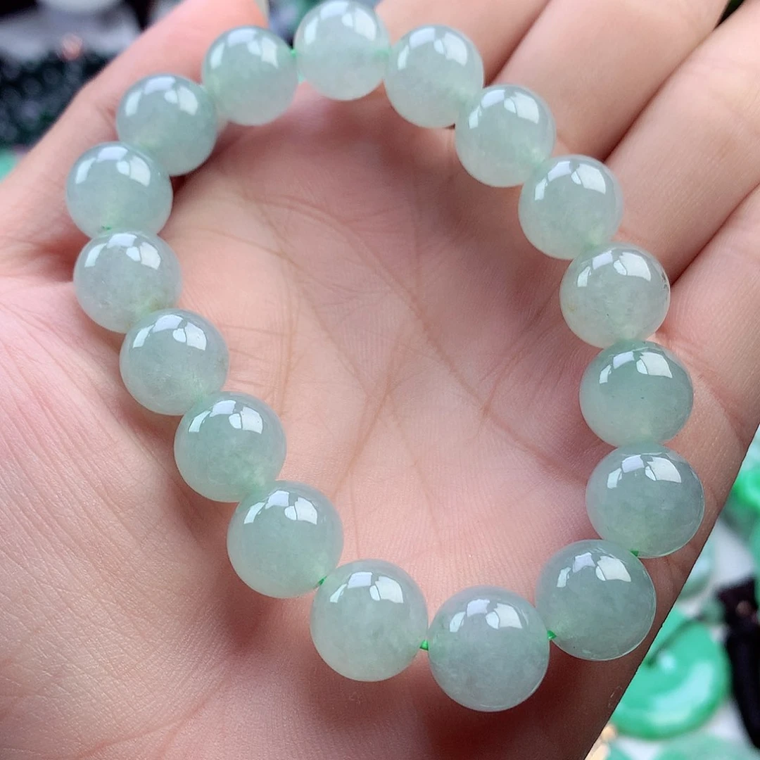 未镶嵌手链翡翠手串