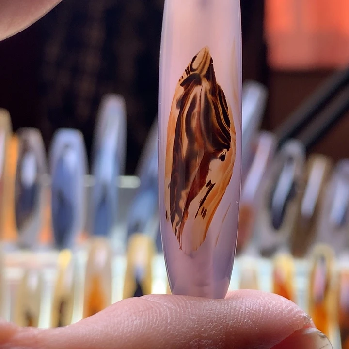 玛瑙/玉髓颈饰未镶嵌133