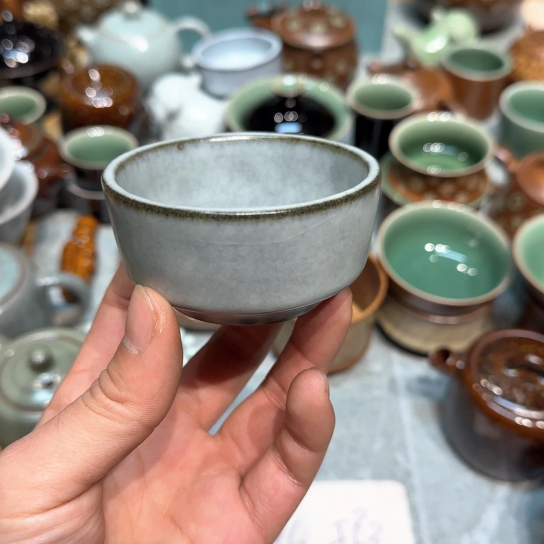 小金茶具青瓷茶器