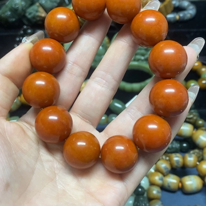 蛇纹石玉珠宝奇石未镶嵌