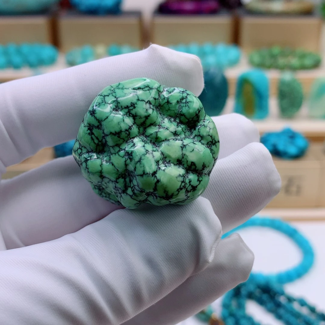 未镶嵌绿松石吊坠(不含链)