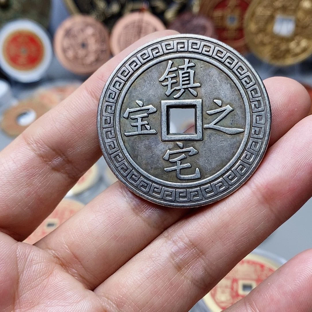 铜现代仿制工艺文创铜币