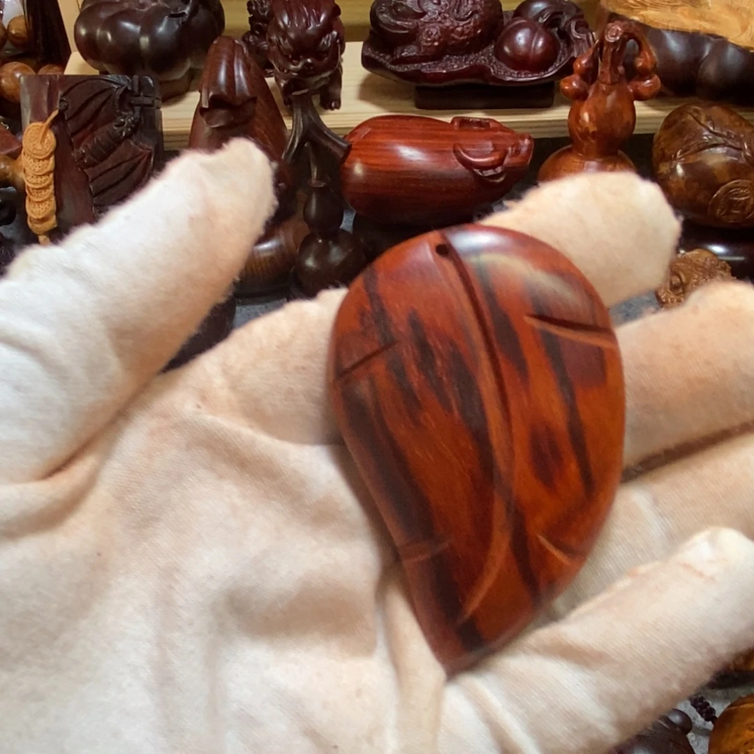 小叶紫檀手串/手链小叶紫檀叶子挂件