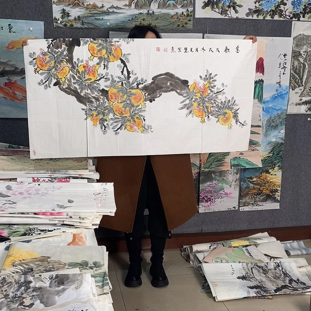 国画纯手写手绘作品8