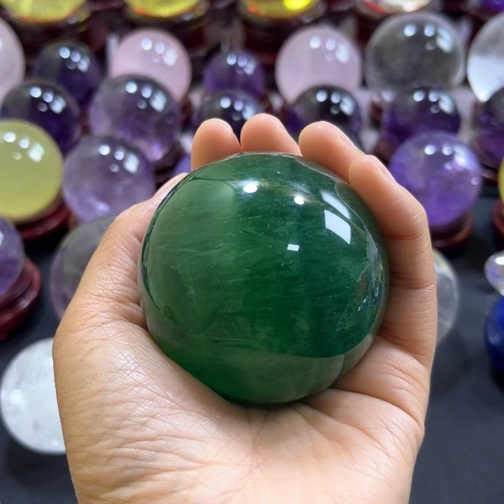 【闪购商品】未镶嵌摆件球萤石