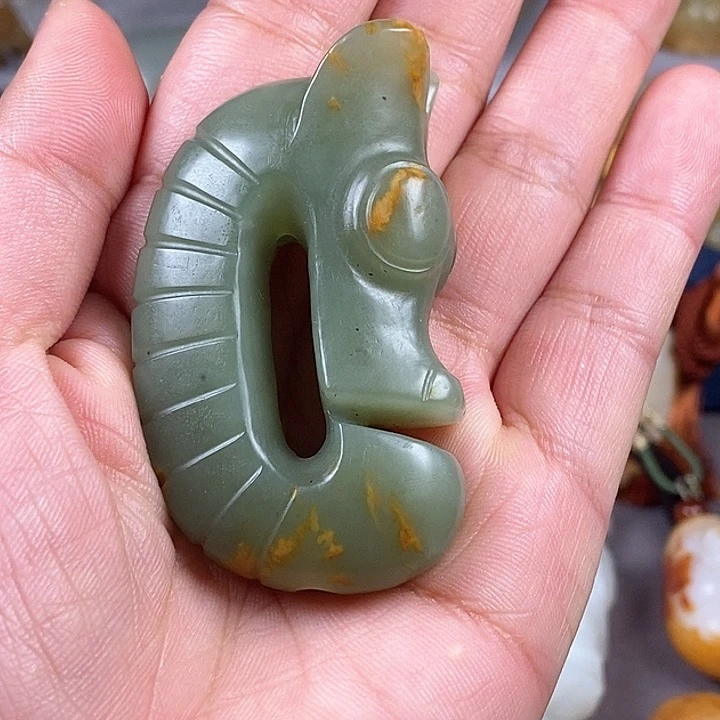 和田玉挂件未镶嵌6****9