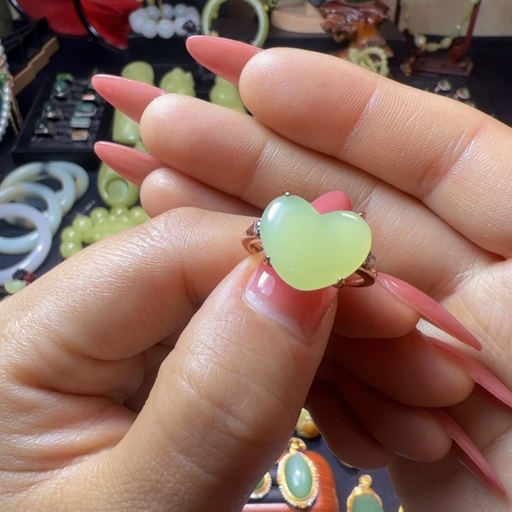 和田玉（黄玉）颈饰银S925镶嵌