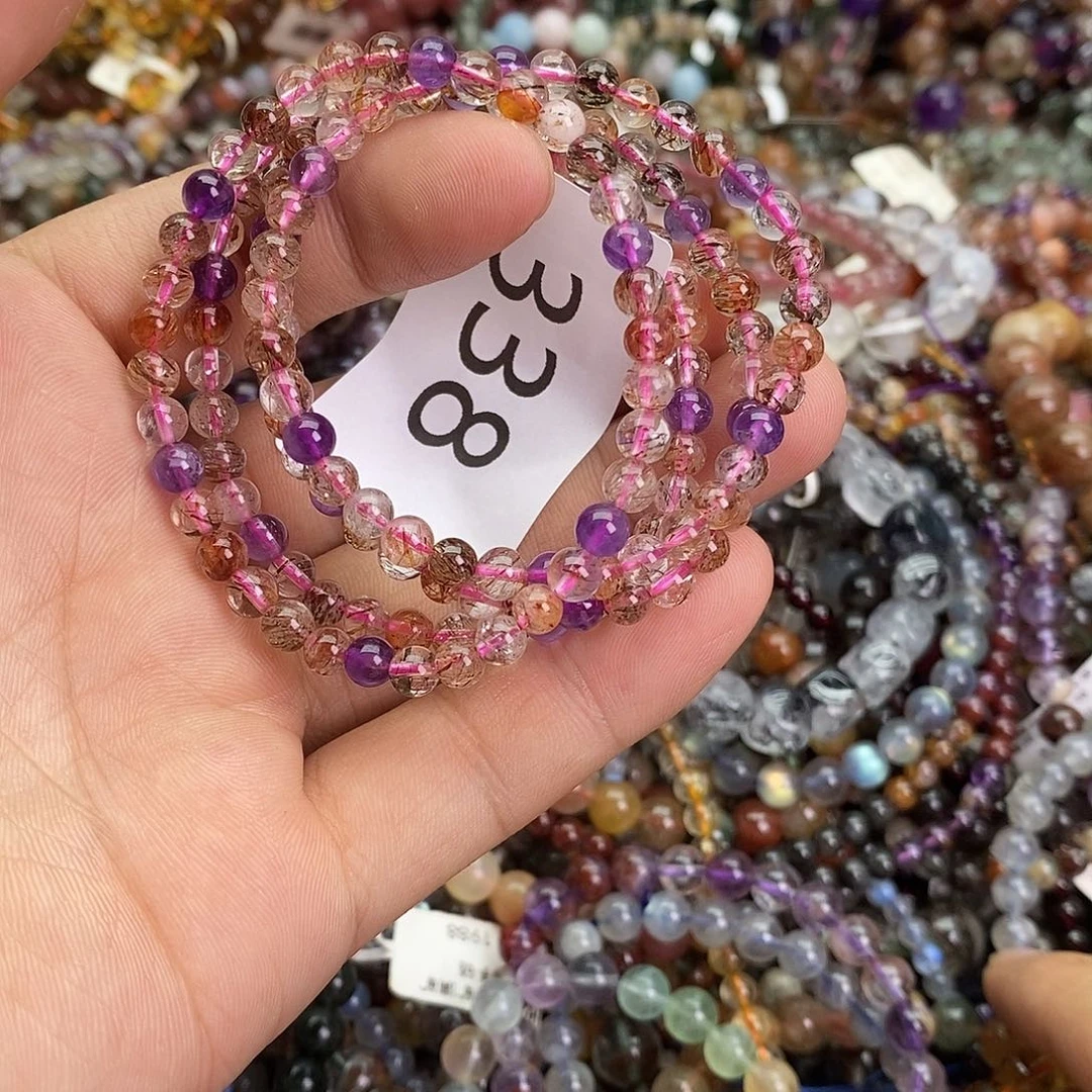 未镶嵌手链水晶手链多样性发一条