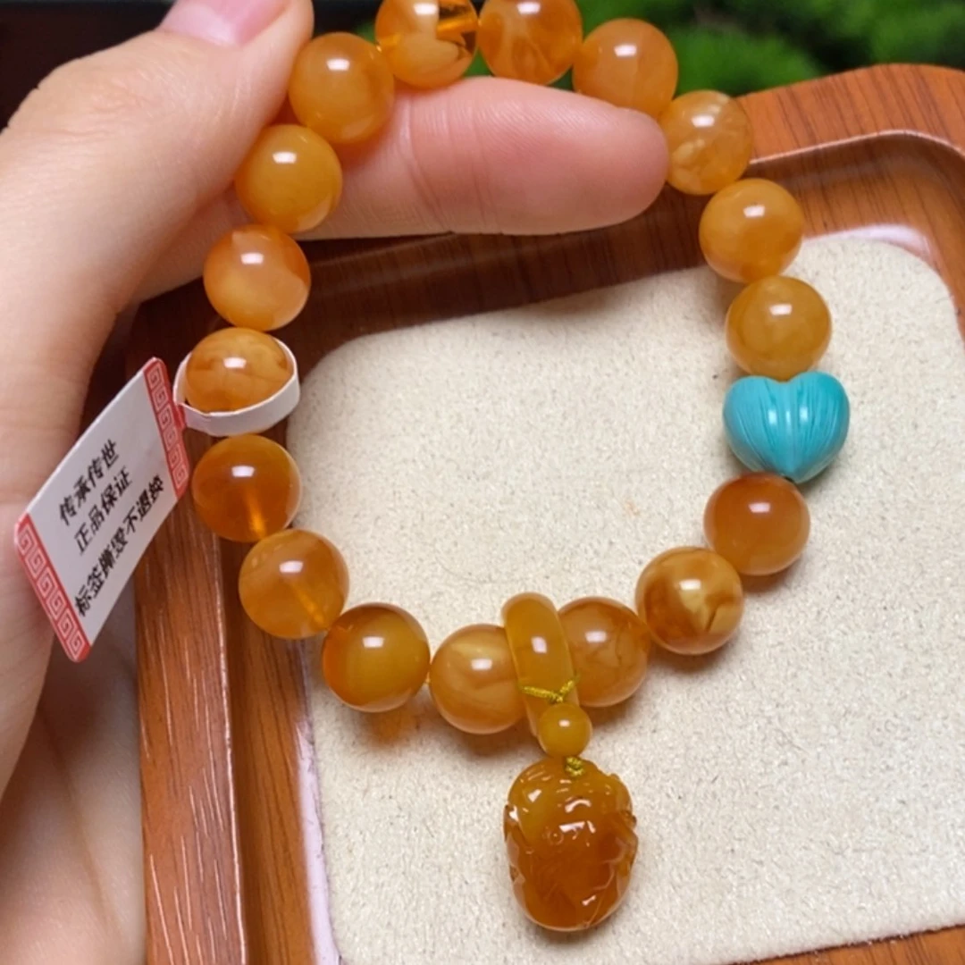 【闪购商品】手链蜜蜡未镶嵌手串