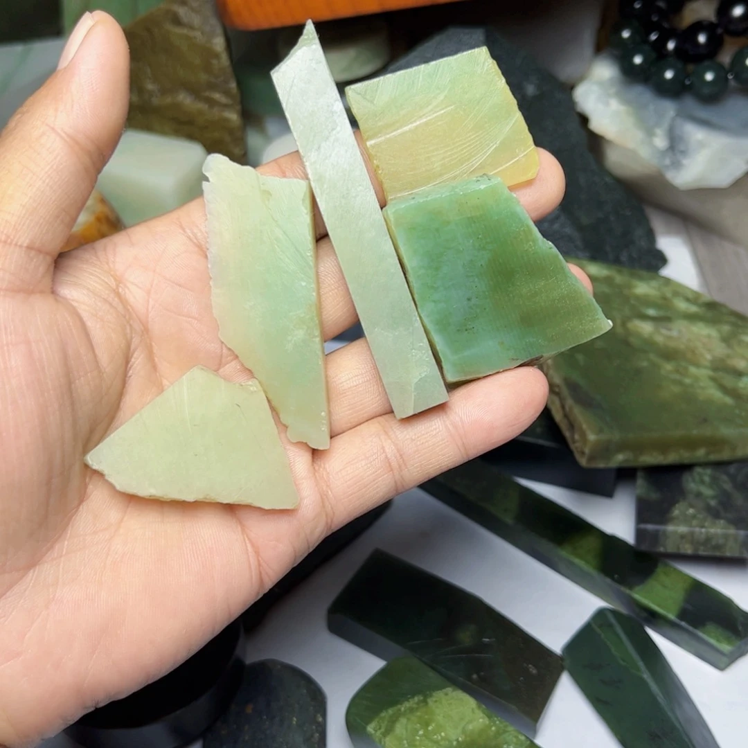 未镶嵌和田玉珠宝半成品