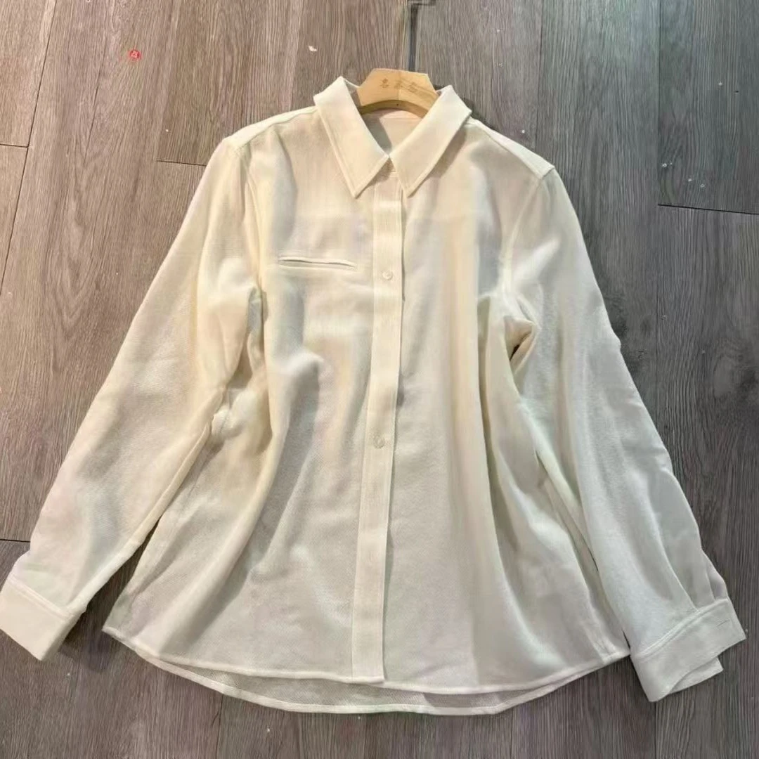 【深圳米熙儿】秋冬羊毛时尚百搭衬衫