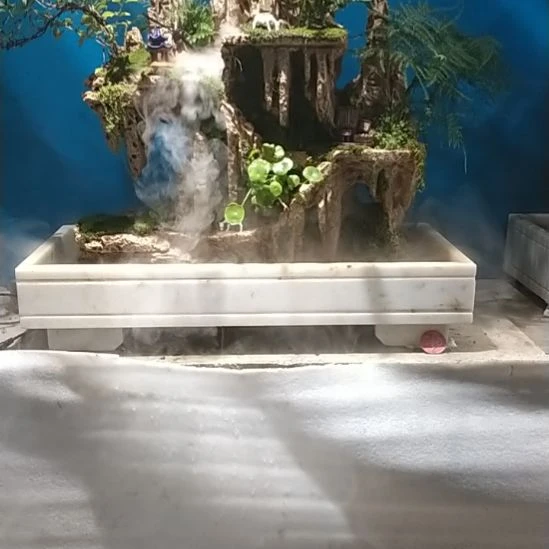 鹏***哥吸水石绿植盆景假山