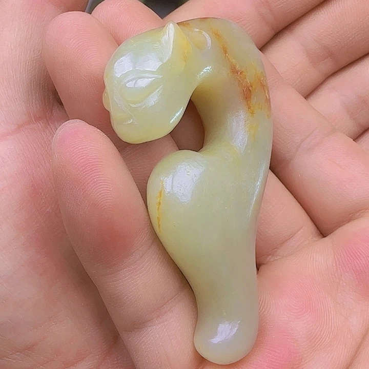 和田玉吊坠(不含链)未镶嵌