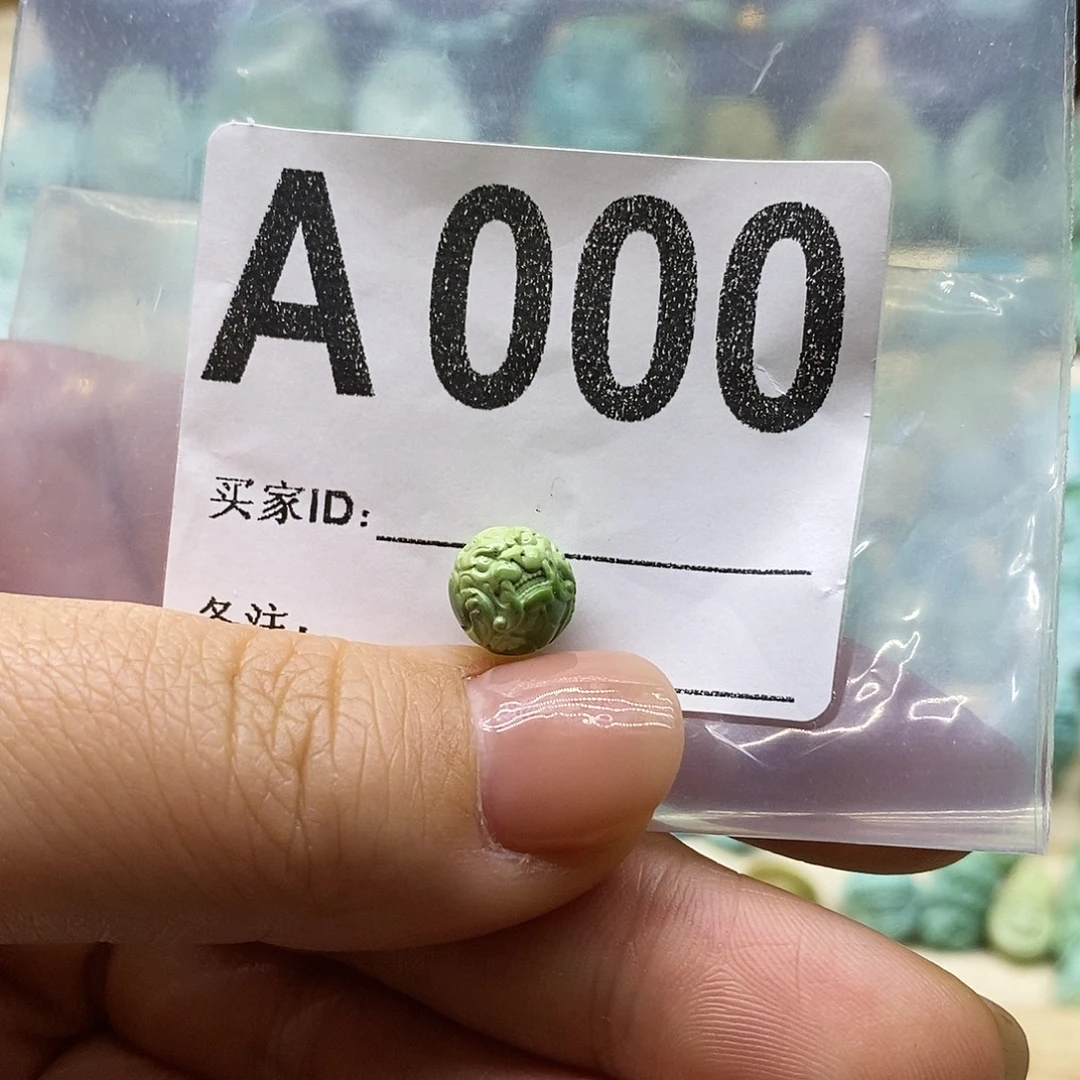 绿松石未镶嵌绿松石配饰定制