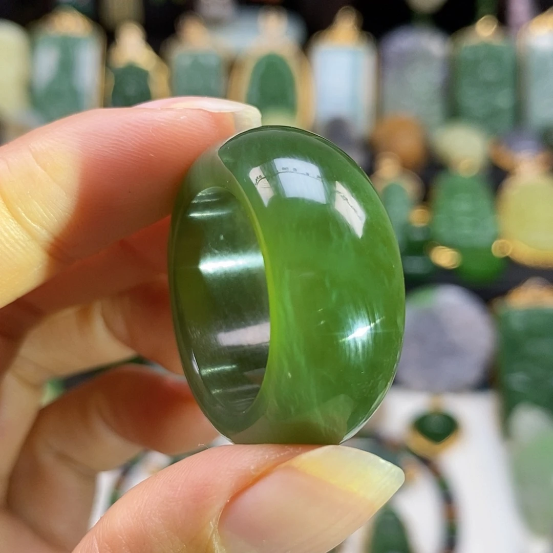 和田玉未镶嵌颈饰22