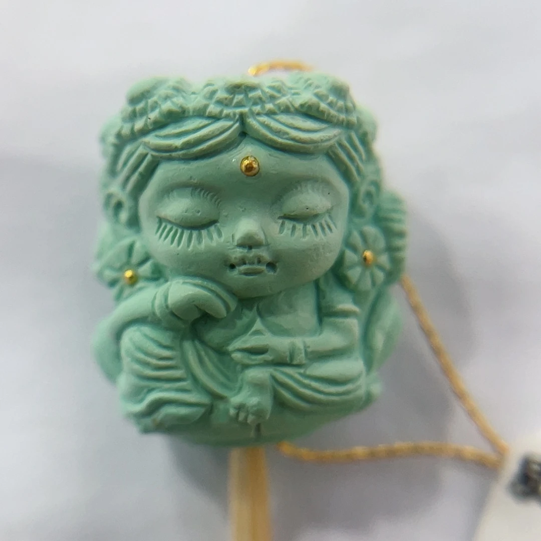 未镶嵌绿松石珠宝奇石