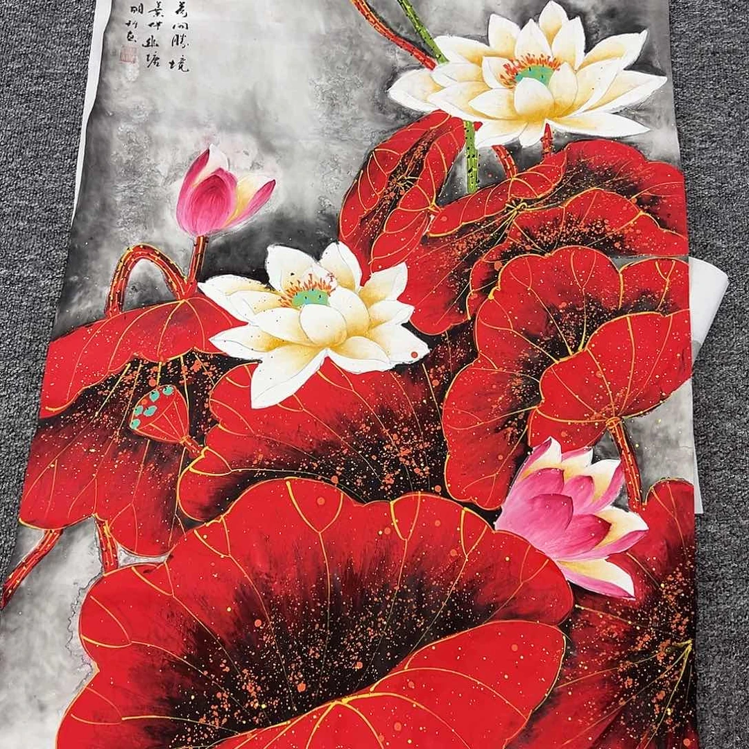 国画国画纯手绘作品