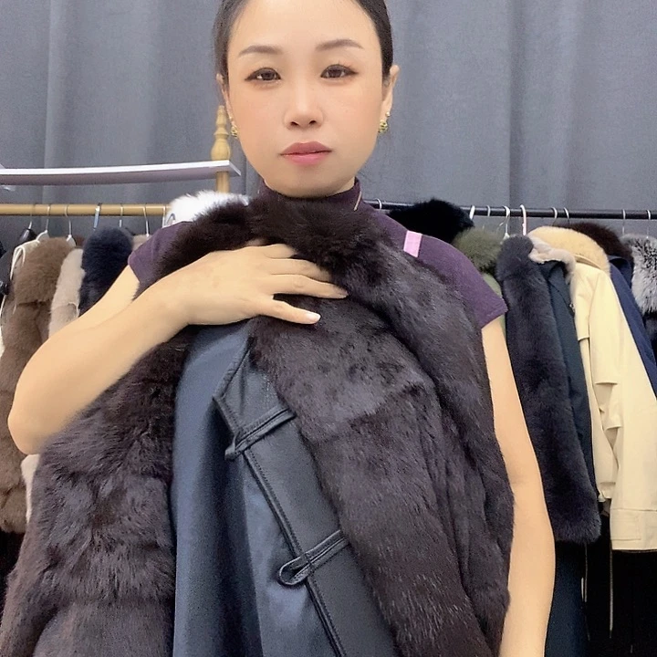 冰*式棕色大码女装修身韩版
