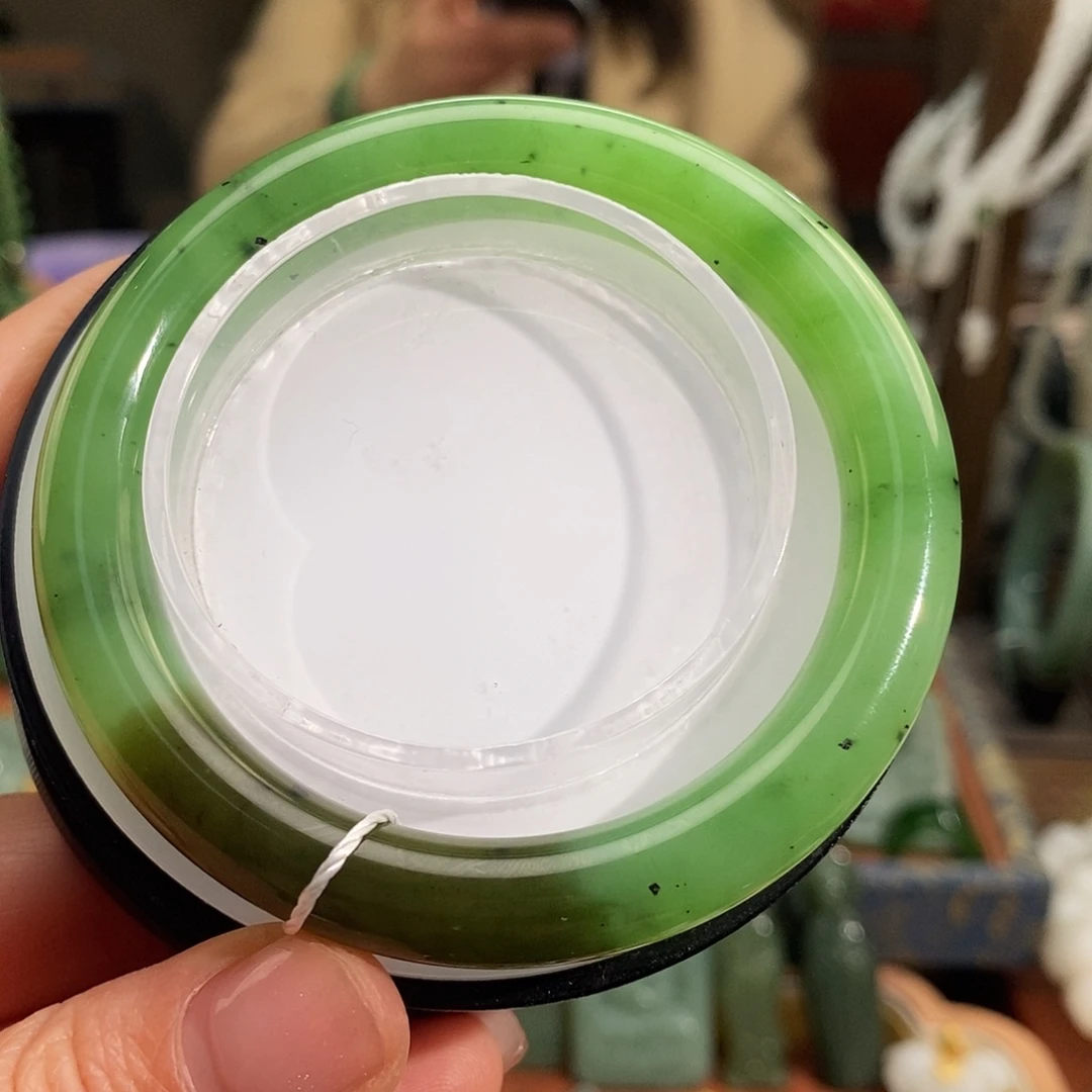 和田玉（碧玉）未镶嵌手镯