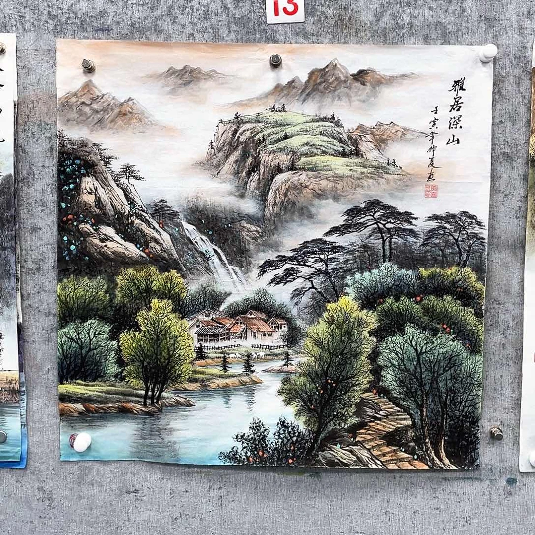 行***@绘画绘画作品黄喜三画芯