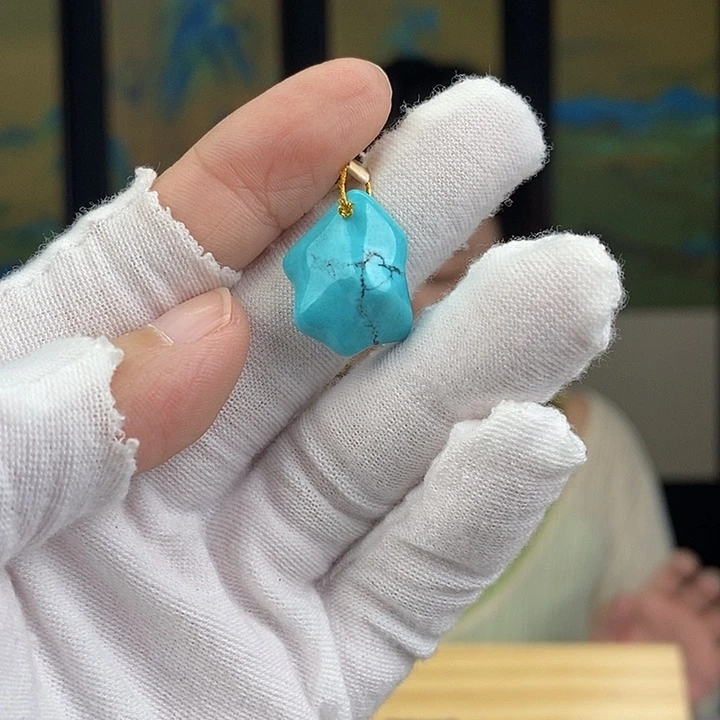 未镶嵌绿松石珠宝奇石