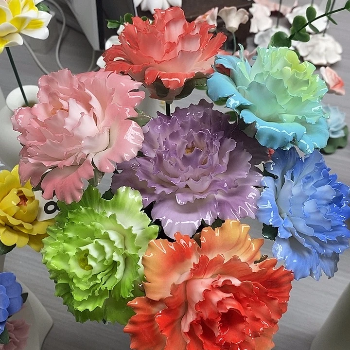 陶瓷陶瓷材料加工7朵