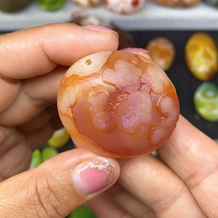 龙纹奇石饰品手把件