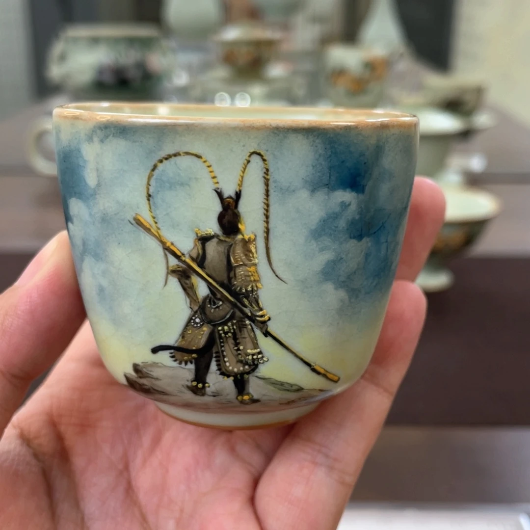 周泽堂彩绘。 悟空