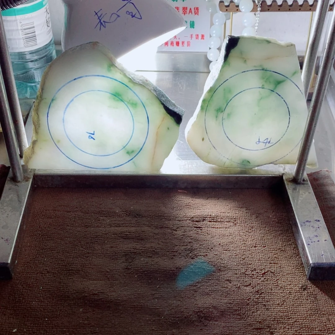 未镶嵌手串定制翡翠?****y