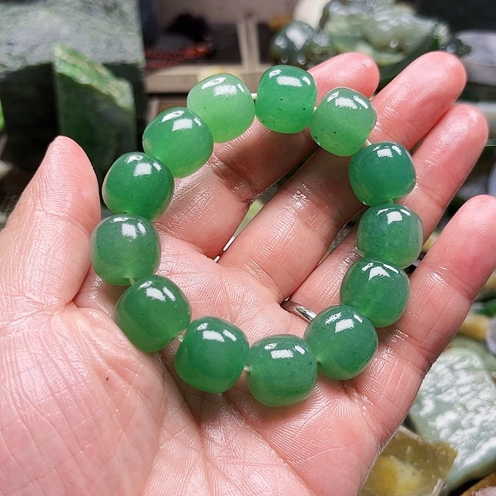 和田玉珠宝半成品未镶嵌