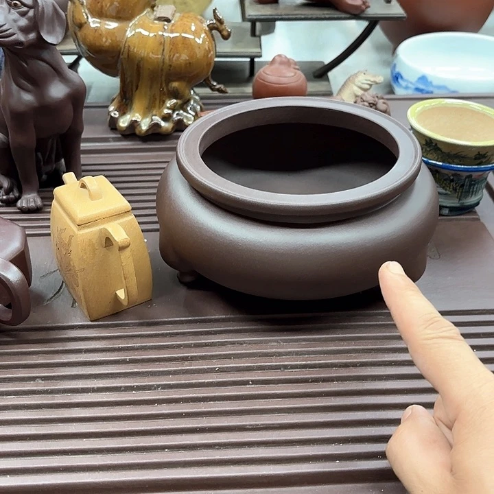 紫砂花盆Z**x紫砂的味道很好