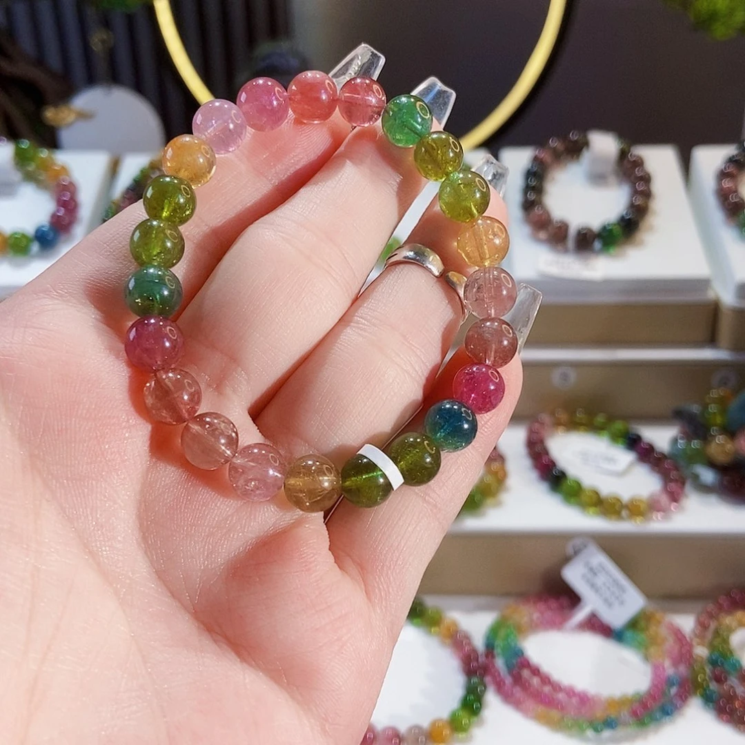 手串未镶嵌碧玺G2167单圈颜色微差发1