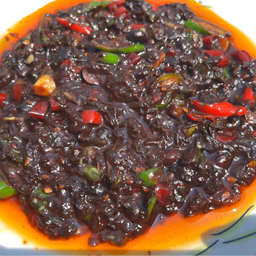 4袋600克西瓜酱豆拌面酱下饭菜拌饭酱河南特产老式酱豆子瓜豆