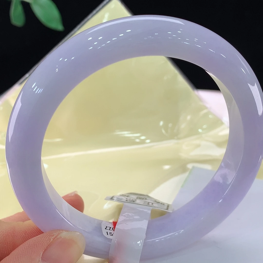 翡翠未镶嵌手镯62圈口0508