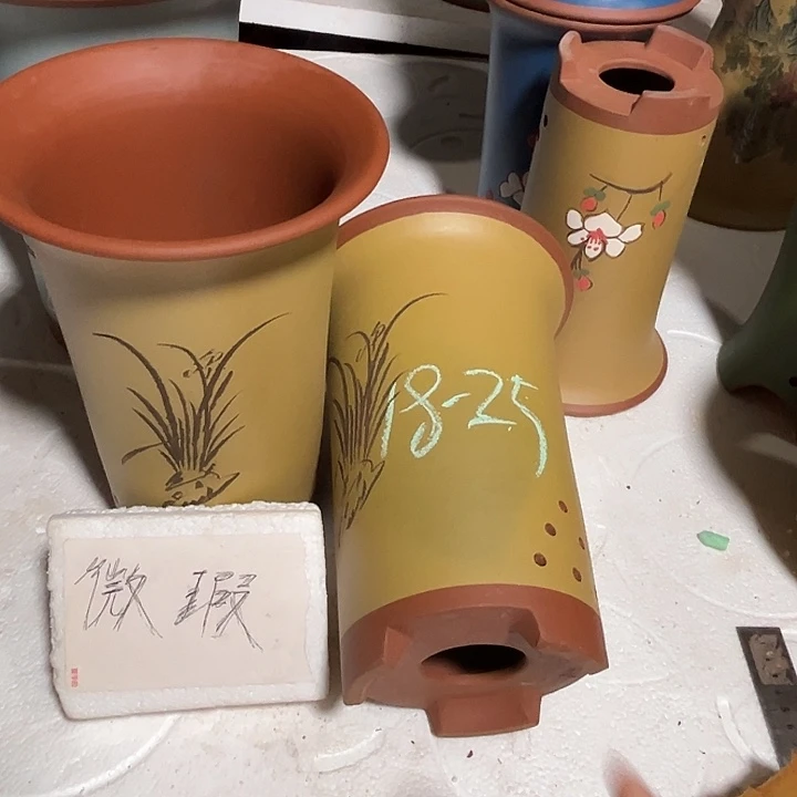 紫砂花盆这家紫砂兰花盆质量不错哦