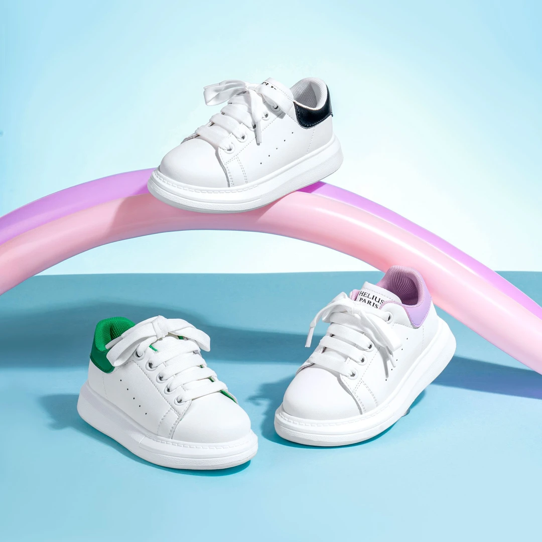 品牌春季新款时尚小白鞋舒适童鞋C5581（C5580）