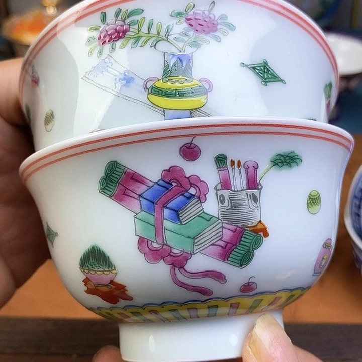 景德镇陶瓷藏式茶碗