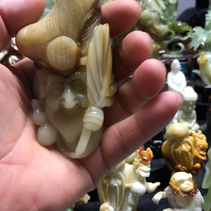 风***虹石材家居用品装饰玉摆件