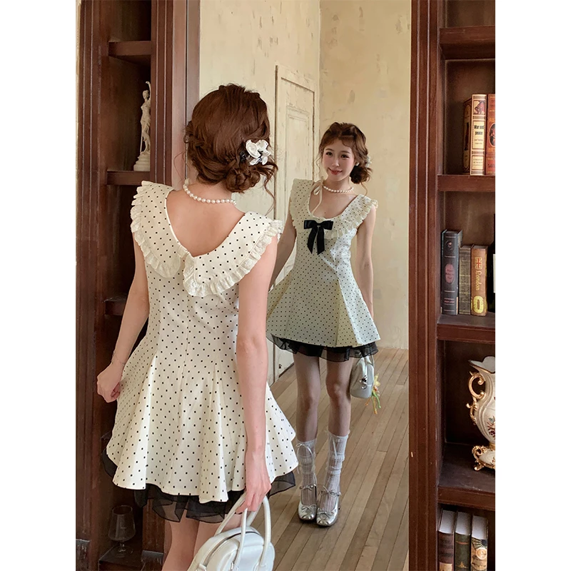 张人郦liovo【9.8号晚20点上新】波点连衣裙ZRL250058