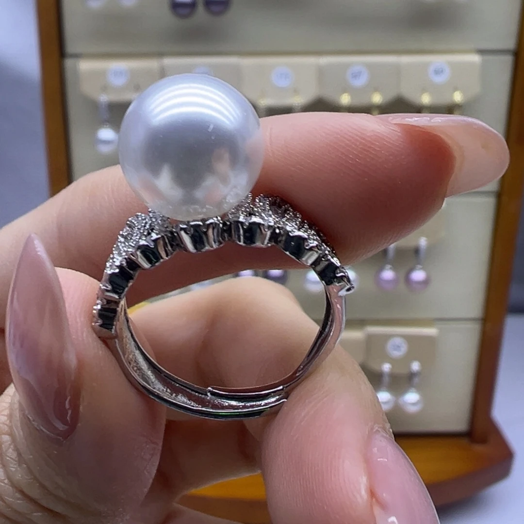 未镶嵌淡水珍珠戒指