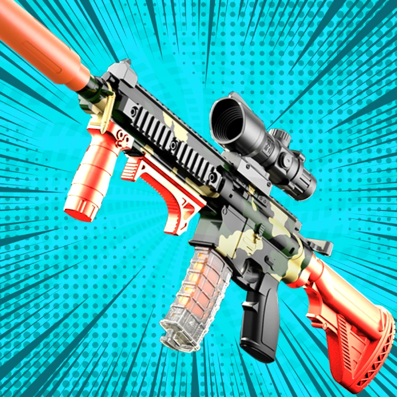 m416突击步枪手动儿童玩具软弹枪8-16岁男孩炫酷户外发射器礼物