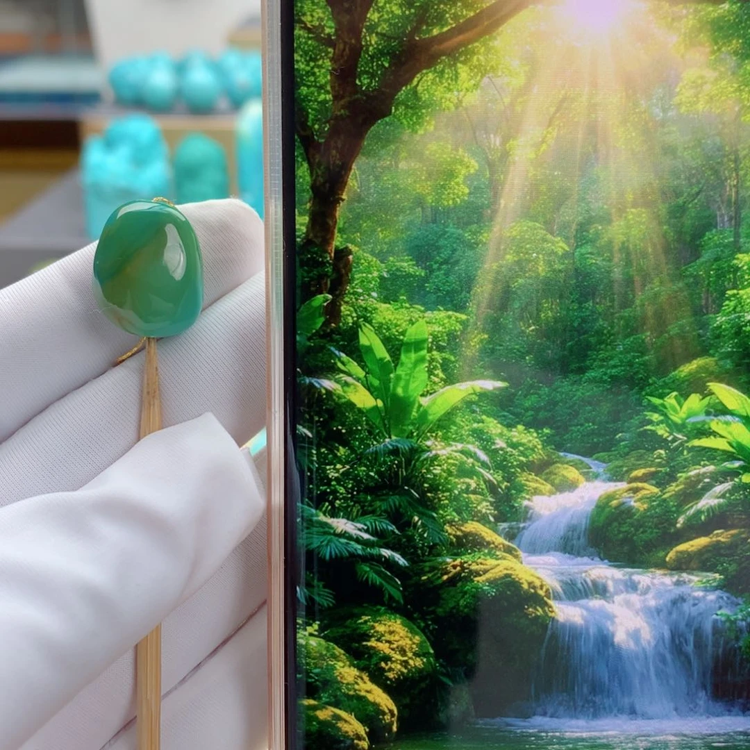 未镶嵌绿松石精品