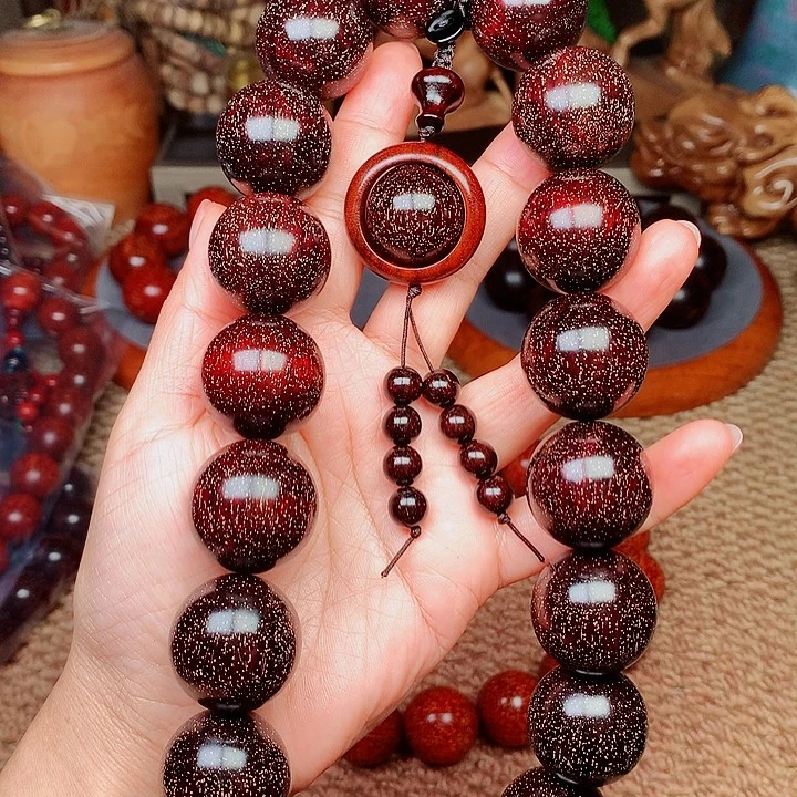 檀香紫檀（小叶紫檀）桃2.5手持