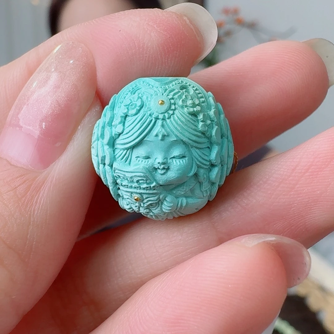 未镶嵌绿松石珠宝奇石