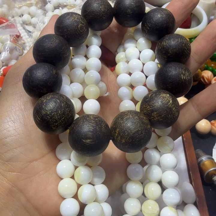 核桃手串/手链1.0/108带黄全品