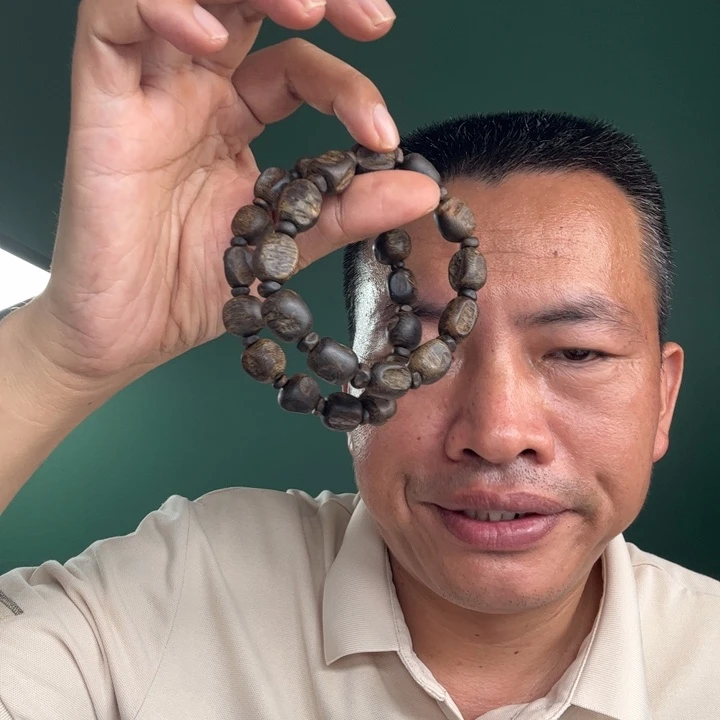 沉香手串沉水瘤疤12的18克多样性发一